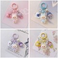Custom Labubu Mini Plush Doll Phone Charm | Mini Labubu Bag Charm | Labubu Keychain