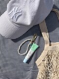 Beaded Lip Gloss Keychain with Charms // Custom | Bag Charm | Wristlet