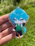 Hyugo Sugimoto [The Kid at the Back] Holo Keychain