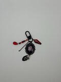 vintage vampire themed enhypen keychain
