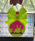 Softball Drip, Drippy Softball Tag, Softball Ice Cream Drip Bag Tag, Softball Bag Tag, Softball Drip Keychain, Softballl ice Cream