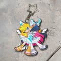 3" Panty and Stocking Clear Acrylic Keychain PASWG Charm