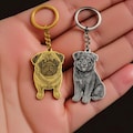Custom Pet Photo Necklace • Personalized Dog Memorial Jewelry • Pet Loss Keepsake • Gift for Pet Lovers • Pet Portrait Pendant