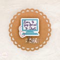 Born To Yap Forced To Chart Badge Reel, Funny Badge Reel, Medical Badge Reel, Nurse Badge Clip, Retractable Badge Reel, Coworker Gift
