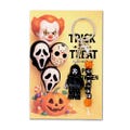 Personalization Name Charm & Custom Made Halloween Figure Keychain - Best Gift For Horror Movie Fans