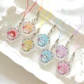 Honkai Star Rail Dromas HSR glitter acrylic charm | cute phone charms for bags, pouches , itabags, purse