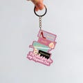 Fit Check For My Napalm Era Keychain Tag – KPOP MIRA Lyric Acrylic Keychain, Huntr/x Kpop Demon Hunters Fan Art Keychain, Kawaii Korean Pop