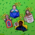 Comedy Host Acrylic Keychains