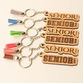 personalized senior 2026 keychain customized backpack tag graduation gift class of 2025 key chain key fob gift for student keepsake keyring