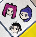Demon Hunter K-Pop Inspired Keychains
