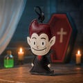 Dracula Charm, 100% Real Leather Charm, Halloween Bag Charm, Halloween Keychain, Leather Charm, Bag Keychain, Leather Purse Charm, Bag Charm