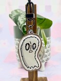 Napstablook Ghost Acrylic Keychain