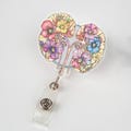 Floral Kidney Badge Reel, Dialysis Badge Clip, Dialysis Nurse Gift, Dialysis Tech Badge Reel
