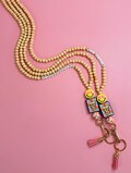 8 dollar deal Teacher Lanyard *DEAL*, ID Lanyard, Work Lanyard, Wood Beads, Teacher ID, Badge Holder, Teacher Gift