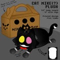 Cat Mike(?) Mini Plush [Pre-Order]