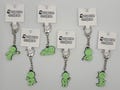 Glow-in-the-Dark Smiski Keychain – Sunday Series Mini Figure Charm | Cute Kawaii Collectible Bag & Backpack Accessory