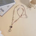 Delicate Glass Bead Lanyard,Personalized Glass Bead Lanyard,Boho Teacher,Badge Holder,Nurse Teacher Gift, Glass Beads and Gold Lanyard