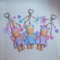 Unique Handmade Sonny Angel Keychain Accessory with Wings