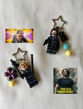 Thunderbolts* mini figure keychains bag charms marvel yelena bucky superheroes jewelry gift