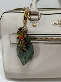 Autumn Purse Charm w/Acorns #21