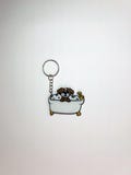 Dog Groomer Charm | NFC Keyrings - Tap To Follow Key Ring