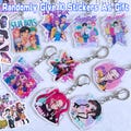 Kpop Demon Hunters Keychain,Bag Charm,kpop Accessory,Kpop Demon Hunters Tiger Keychain,Acrylic Keychain,Movie Character Keychain Gift,Rumi