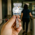 Personalized Goose Badge Reel Professional Yapper Funny Retractable ID Holder Communication Connection Nurse Teacher Office Gift
