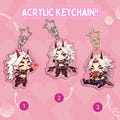Anime Acrylic Keychain | Cute Double-Sided Charm | Kawaii Key Ring Gift for Fans