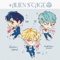 Alien Stage Keychains 2.5 inch - Ivan Till and Luca