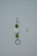 handmade beaded keychain