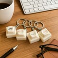 Personalized 3D Printed Keycap Keychain: Custom Name Gamer Gift