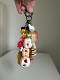 Authentic Custom Wacky Mart Labubu Figurine keychain from Pop Mart
