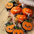 Sweet or Scary Halloween Punkin Zipper Pulls