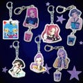 Keychain kpop demon hunter - charm gift, Rumi, Zoey, Mira, Derpy Tiger