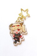 ZZZ Keychain - Burnice White Acrylic Charm, Zenless Zone Zero Bag Accessory
