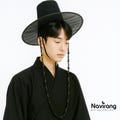 Foldable Korean Traditional Gat Hat 5colors–Lightweight Wire Frame, Portable Joseon Hanbok Costume Hat for Halloween & Cosplay K-Pop Boys