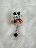 Mouse Halloween Badge Reel