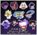DELTARUNE Keychains + Mettaton!