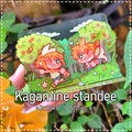Kagamine Rin Len picnic standee | Vocaloid acrylic Keychain Virtual Singer project sekai colorful stage Hatsune Miku prjsk