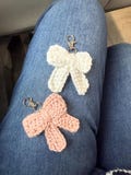 Coquette Bow Keychain Charm