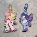 2.5" Panty and Stocking Clear Acrylic Keychain PASWG Charm