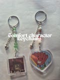 Comfort character keychains