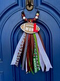 Sports Mom Bag Charms – Basketball, Volleyball, Baseball Keychain Accessories Bag Bog Tassels Soccer Athlete Gifts for Coaches Football