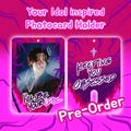 Acrylic Photocard Holder-I'll be your Idol-Kpop-Key-Keychain-Saja Boys-Kpop Demon Hunters-Acrylic Charm-Charm-pink-purple-Your Idol-demons
