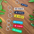 Personalized Spotify Keychain - Scannable Spotify code - 3D Printed - Customizable colors