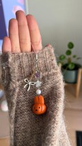 cute bunny Halloween keychain | bunny charm | y2k | matching keychains