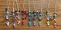 Fish phone charms : matching beaded accessories
