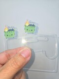 Badge Topper Buddy/ Nurse / Office / Gift / Dumpster Fire / I'm Fine