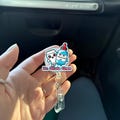 Ultrasound Badge Reel, Cute Retractable ID Holder, Sonographer Gift, Medical Badge Clip, Fun Work Accessory for Nurses and Doctors