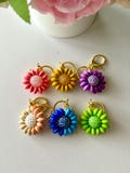 Beaded Flower Keychain